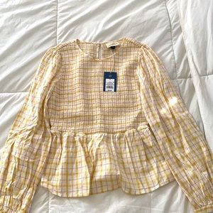 Yellow blouse